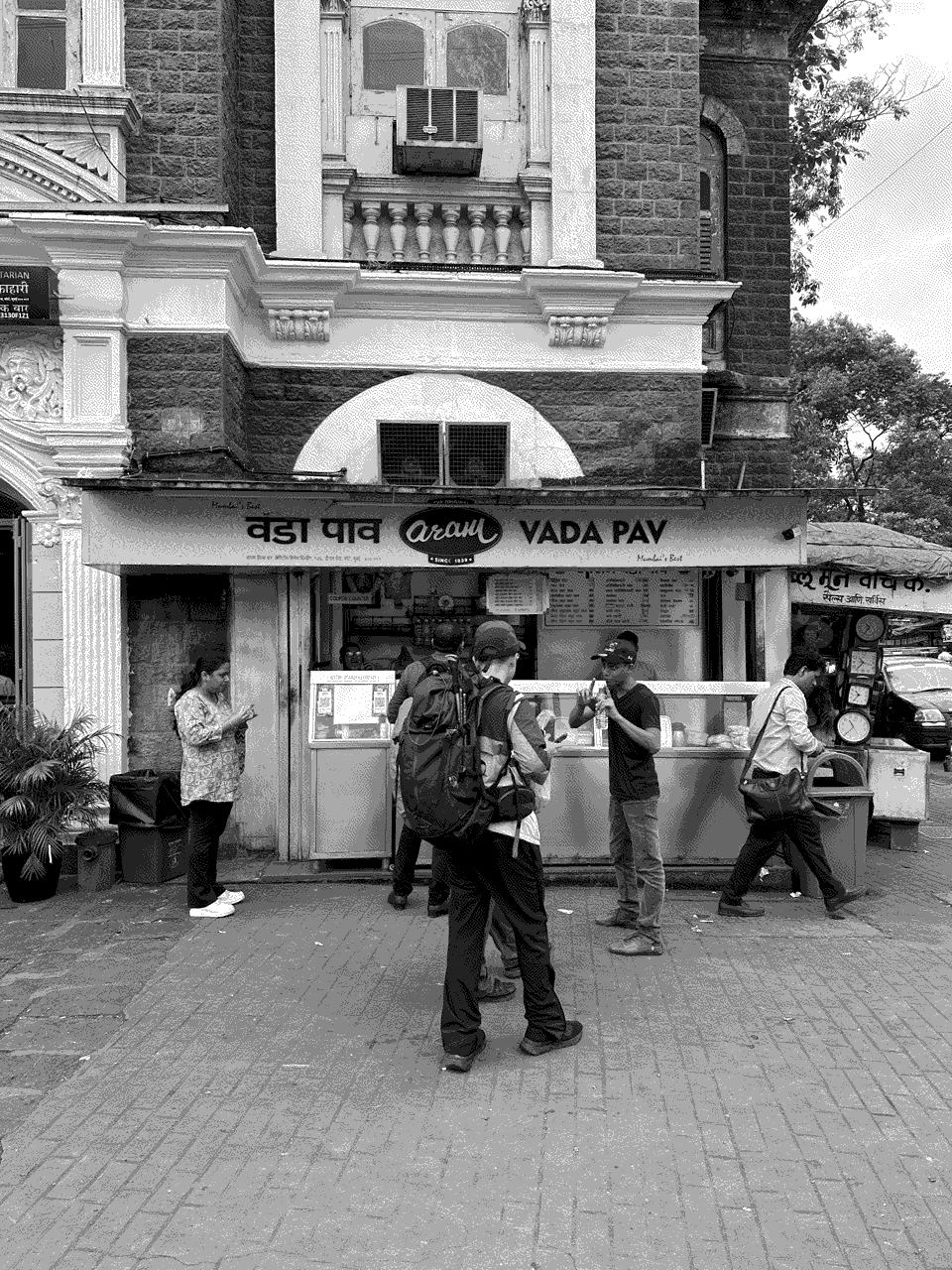 a famous place to grab <a href=https://en.wikipedia.org/wiki/Vada_pav>vada pav</a> near Mumbai's train station, included here primarily for my own future reference