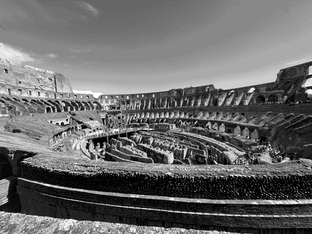 Inside the Colosseum