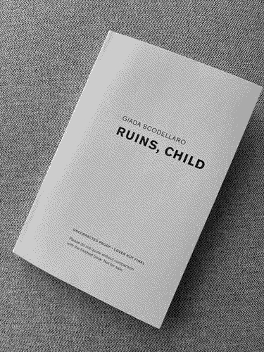 a picture of 'Ruins, Child' by Giada Scodellaro in situ.