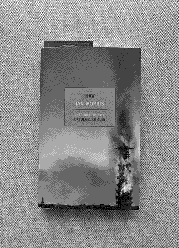 a picture of 'Hav' by Jan Morris in situ.