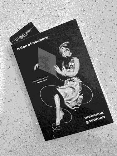 a picture of 'Helen of Nowhere' by Makenna Goodman in situ.